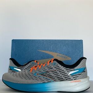 Brooks Hyperion “Grey/Atomic Blue/Scarlet”